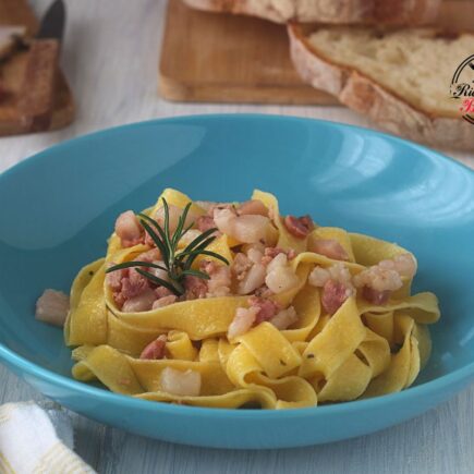 TAGLIATELLE ALLARDIATE FATTE IN CASA BIMBY