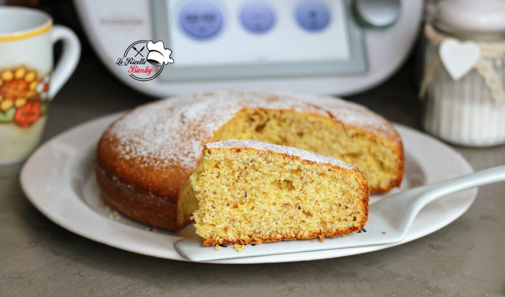 TORTA ALL'ARANCIA E MANDORLE BIMBY