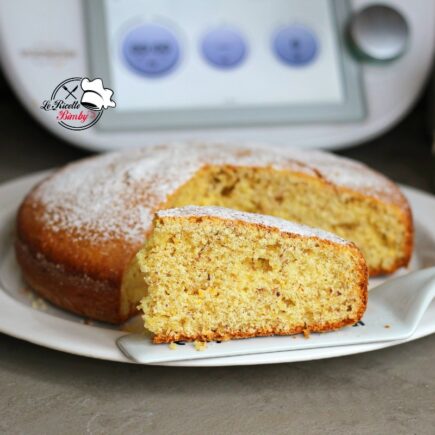 TORTA ALL'ARANCIA E MANDORLE BIMBY
