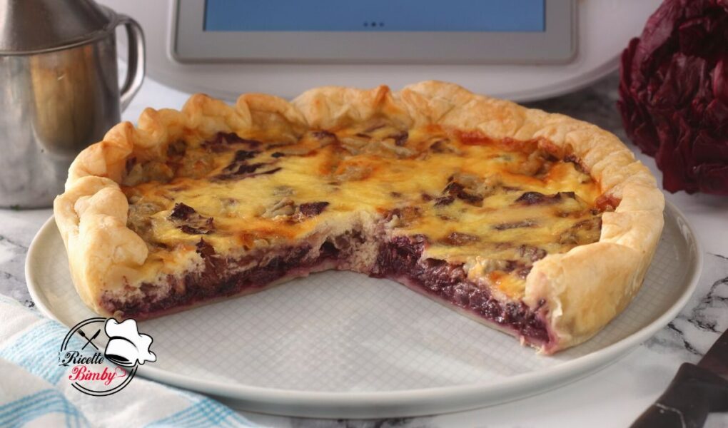 TORTA SALATA AL RADICCHIO E GORGONZOLA