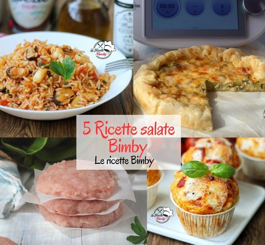 5 RICETTE SALATE BIMBY FAN