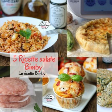 5 RICETTE SALATE BIMBY