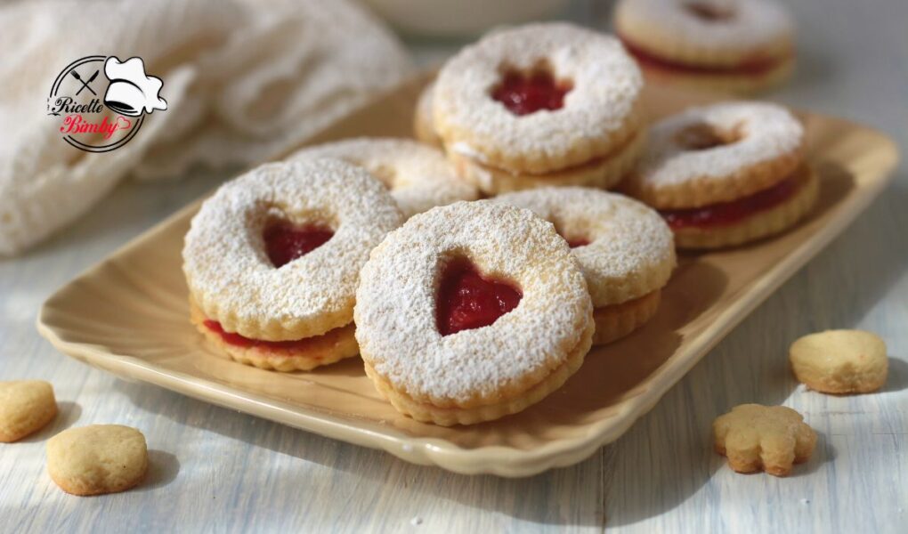 BISCOTTI FROLLINI ALLA PANNA CON MARMELLATA BIMBY