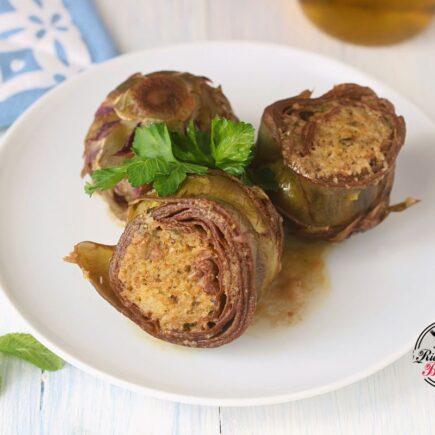 CARCIOFI RIPIENI BIMBY : un'esplosione di sapori mediterranei