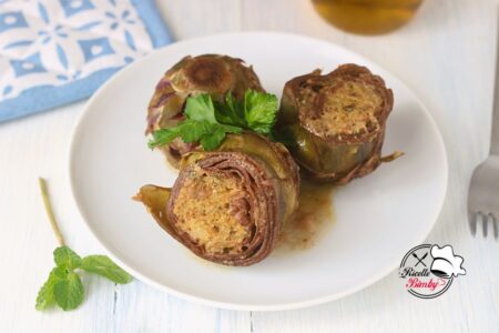 CARCIOFI RIPIENI BIMBY : un'esplosione di sapori mediterranei