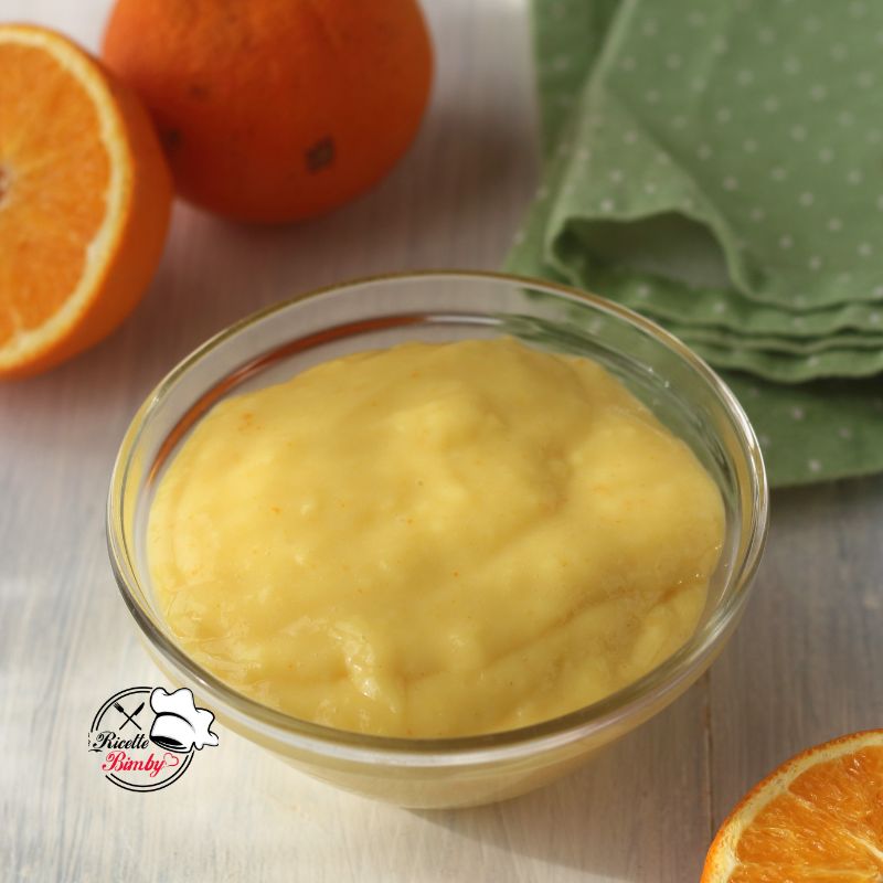 CREMA PASTICCERA ALL'ARANCIA SENZA GLUTINE 