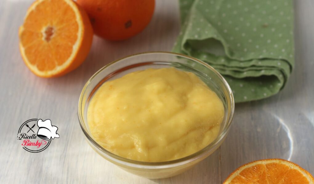 CREMA PASTICCERA ALL'ARANCIA SENZA GLUTINE