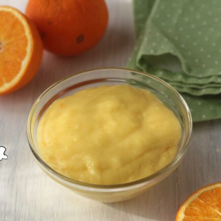 CREMA PASTICCERA ALL'ARANCIA SENZA GLUTINE