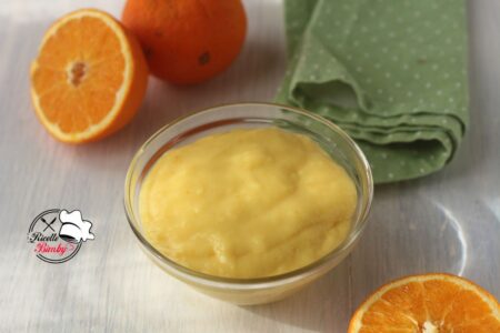 CREMA PASTICCERA ALL'ARANCIA SENZA GLUTINE