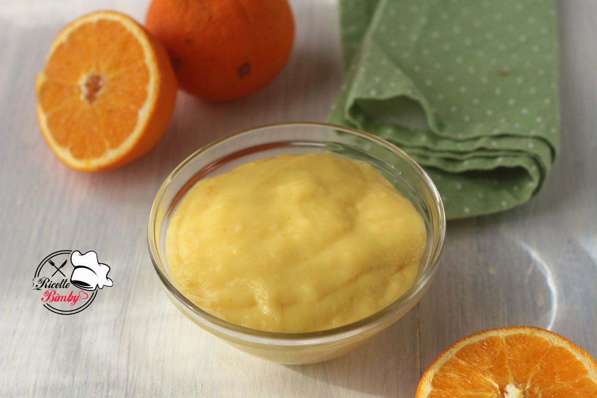 CREMA PASTICCERA ALL'ARANCIA SENZA GLUTINE
