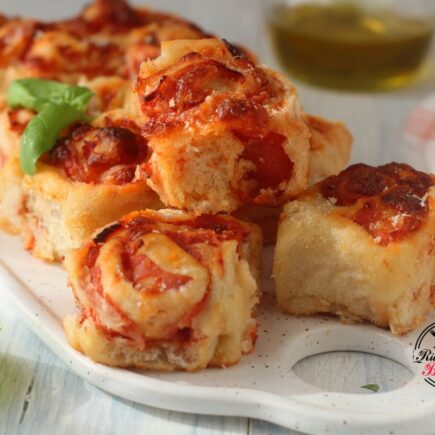 GIRELLE PIZZA fatte in casa con l'aiuto del Bimby