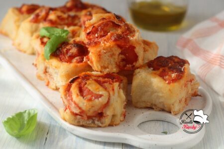 GIRELLE PIZZA fatte in casa con l'aiuto del Bimby