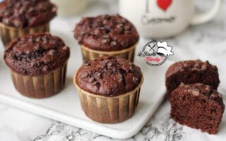 MUFFIN AL CACAO E CIOCCOLATO
