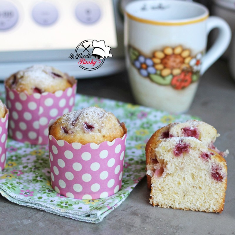 MUFFIN ALLA RICOTTA E FRAGOLE BIMBY MUFFIN ALLA RICOTTA E FRAGOLE BIMBY