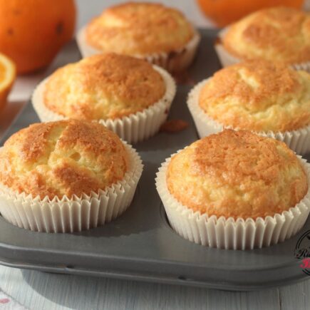 MUFFIN SOFFICI ALL'ARANCIA BIMBY