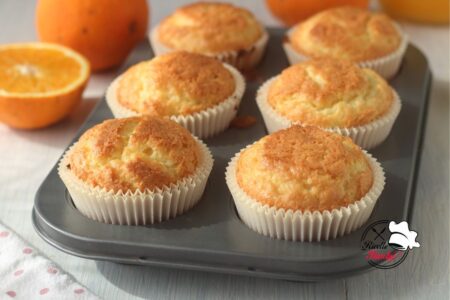 MUFFIN SOFFICI ALL'ARANCIA BIMBY