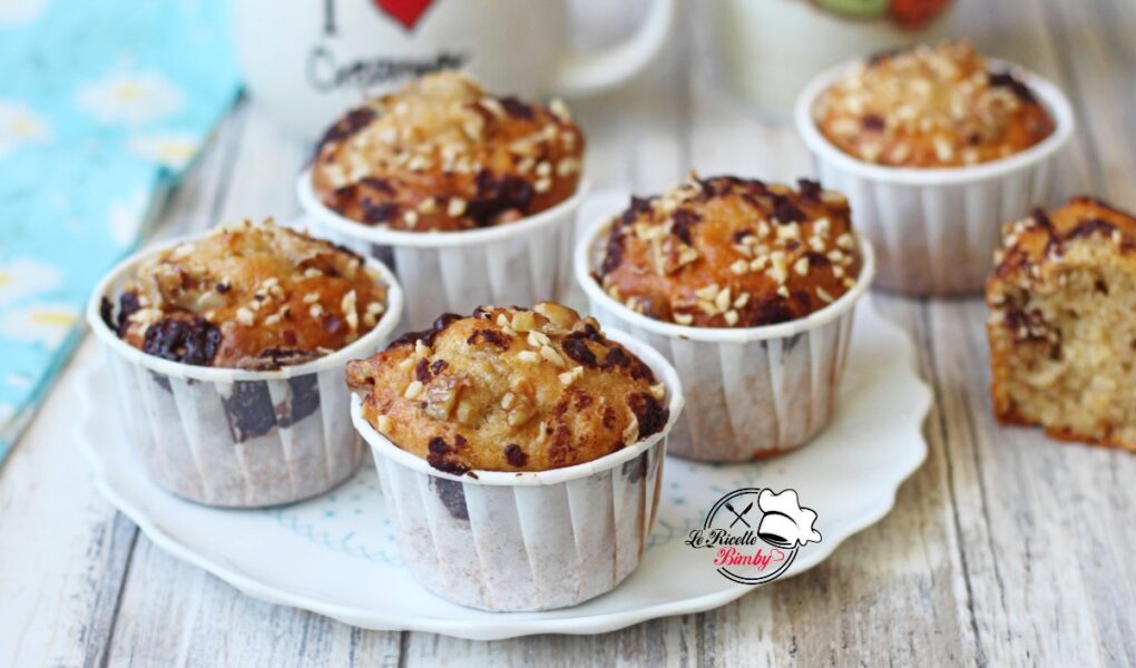 MUFFIN ALLE NOCI E NOCCIOLE BIMBY