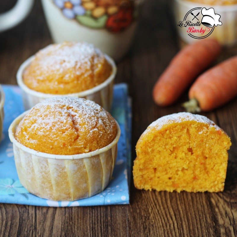 MUFFIN ARANCIA E CAROTE BIMBY
