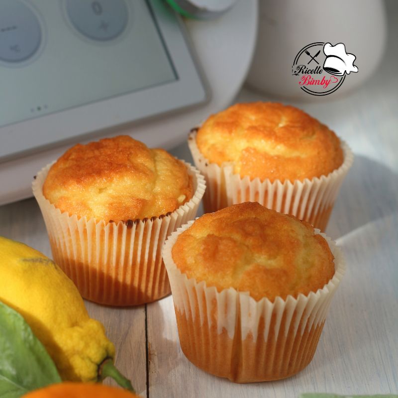 MUFFIN ALL'ARANCIA E LIMONE BIMBY