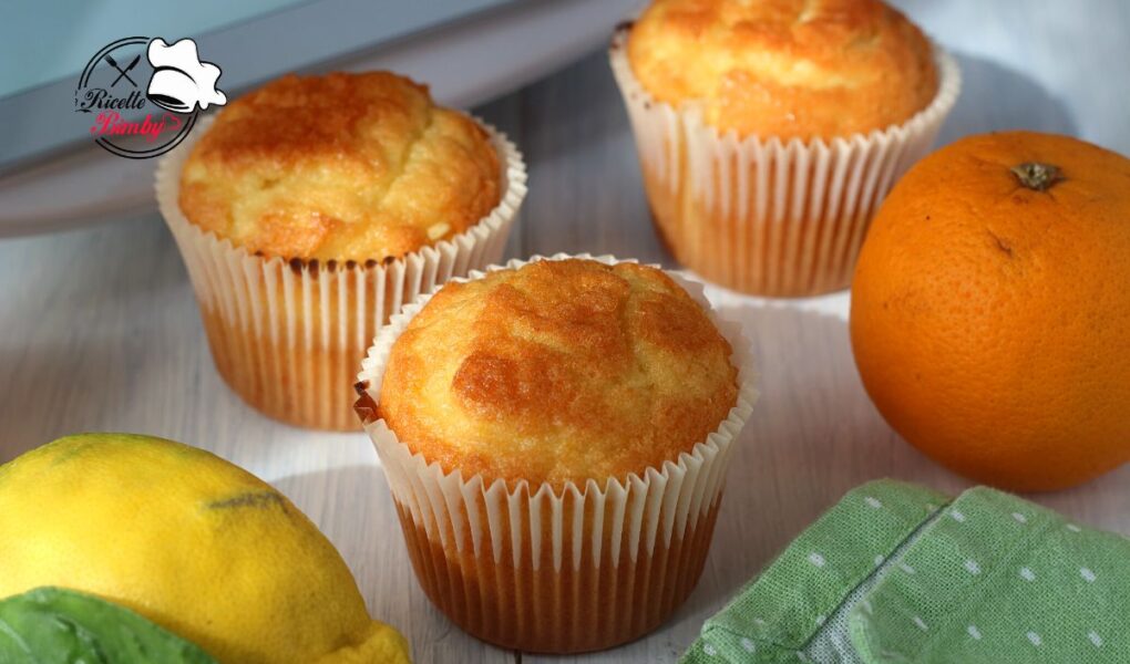 MUFFIN ALL'ARANCIA E LIMONE BIMBY