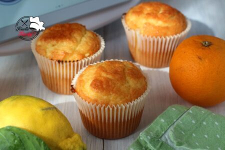 MUFFIN ALL'ARANCIA E LIMONE BIMBY