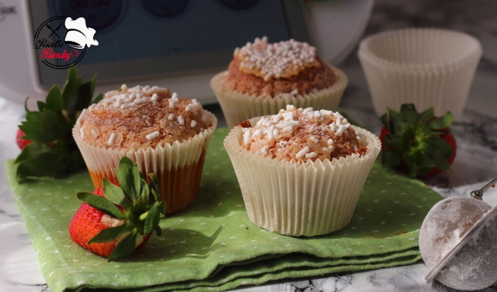 MUFFIN PAN DI FRAGOLA BIMBY
