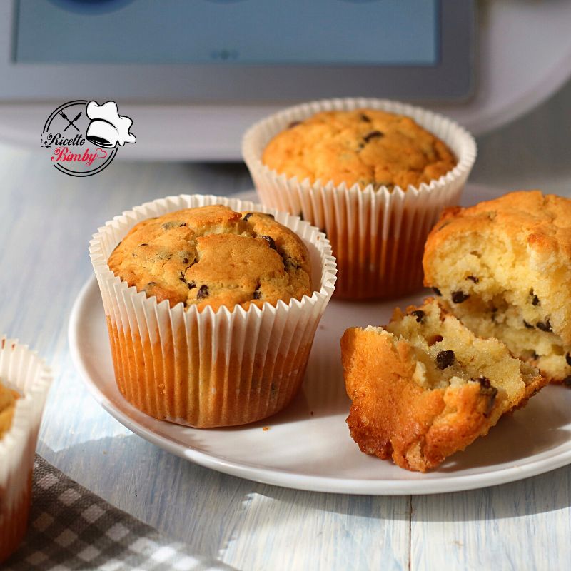 MUFFIN RICOTTA E CIOCCOLATO BIMBY