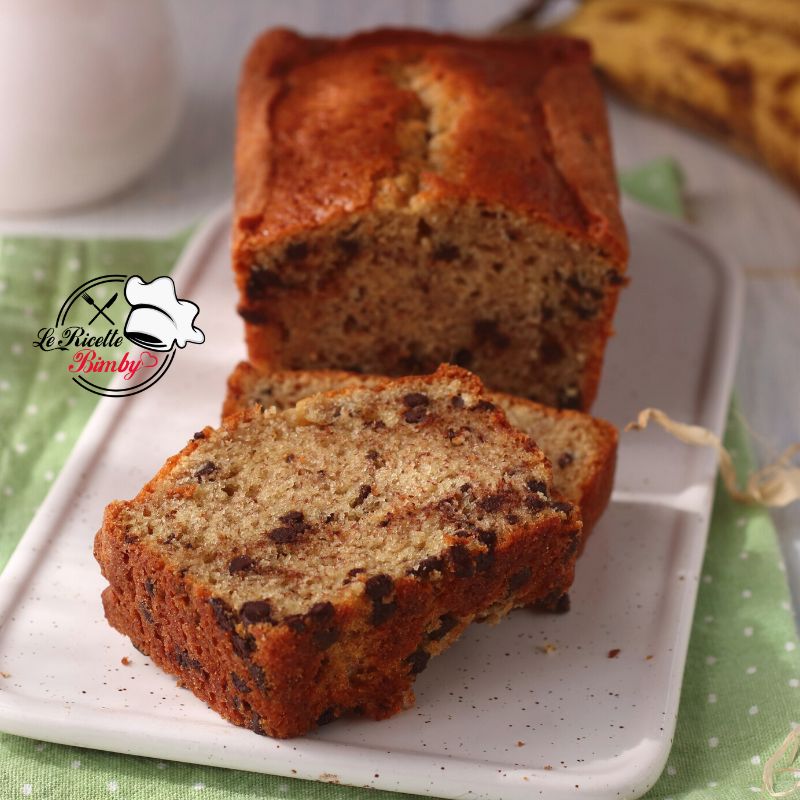 PLUMCAKE ALLA BANANA E GOCCE DI CIOCCOLATO BIMBY