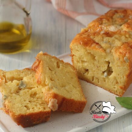 PLUMCAKE GORGONZOLA E PARMIGIANO BIMBY