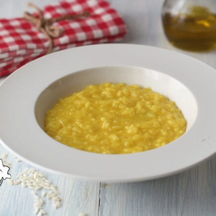 RISOTTO ALLA MILANESE PER 2 PERSONE BIMBY