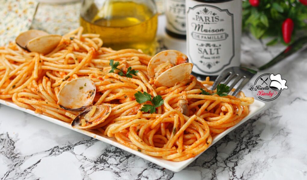 SPAGHETTI ALLE VONGOLE IN ROSSO BIMBY