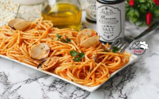 SPAGHETTI ALLE VONGOLE IN ROSSO BIMBY