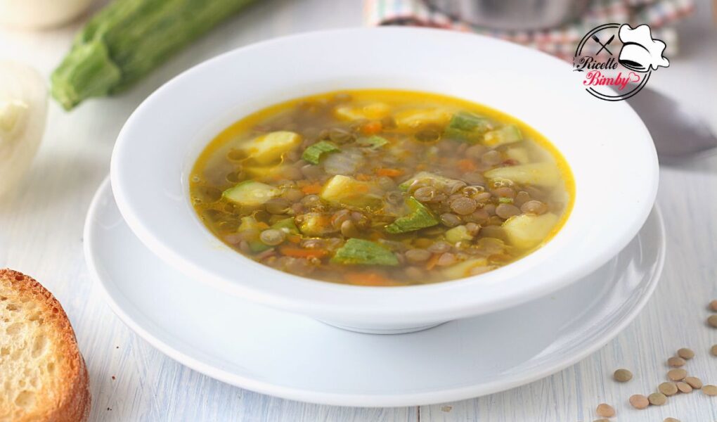 ZUPPA DI LENTICCHIE E ZUCCHINE BIMBY