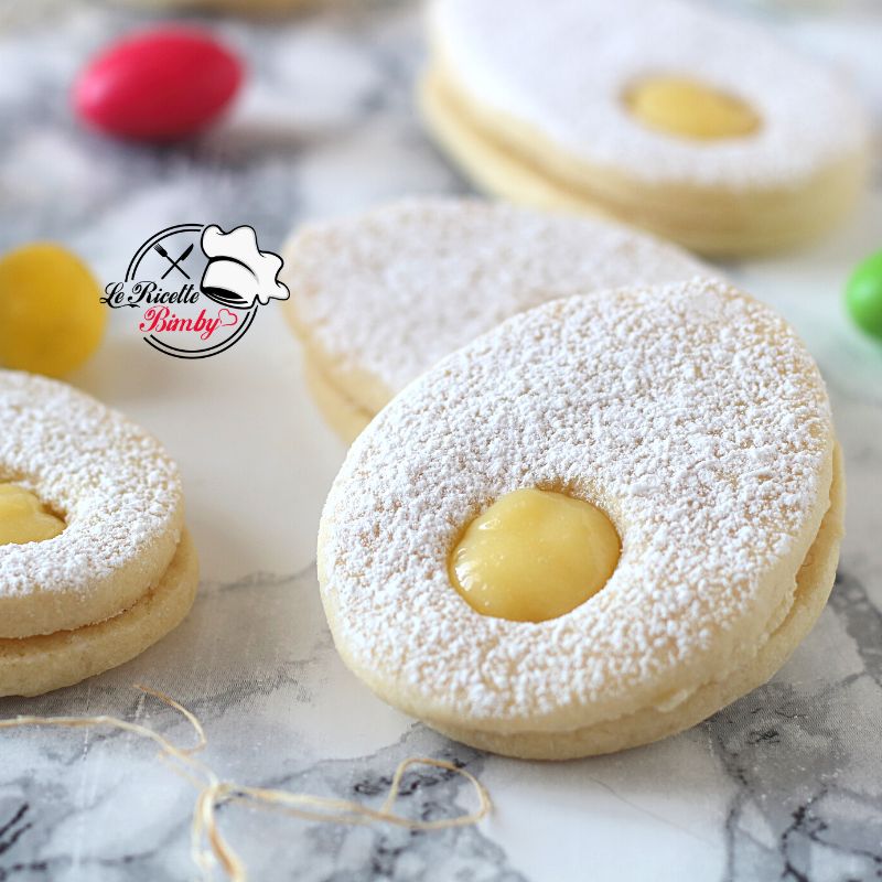 BISCOTTI DI PASQUA AL LEMON CURD BIMBY