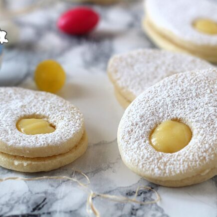 BISCOTTI DI PASQUA AL LEMON CURD BIMBY