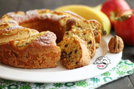 CIAMBELLA ALLE BANANE E MELE BIMBY