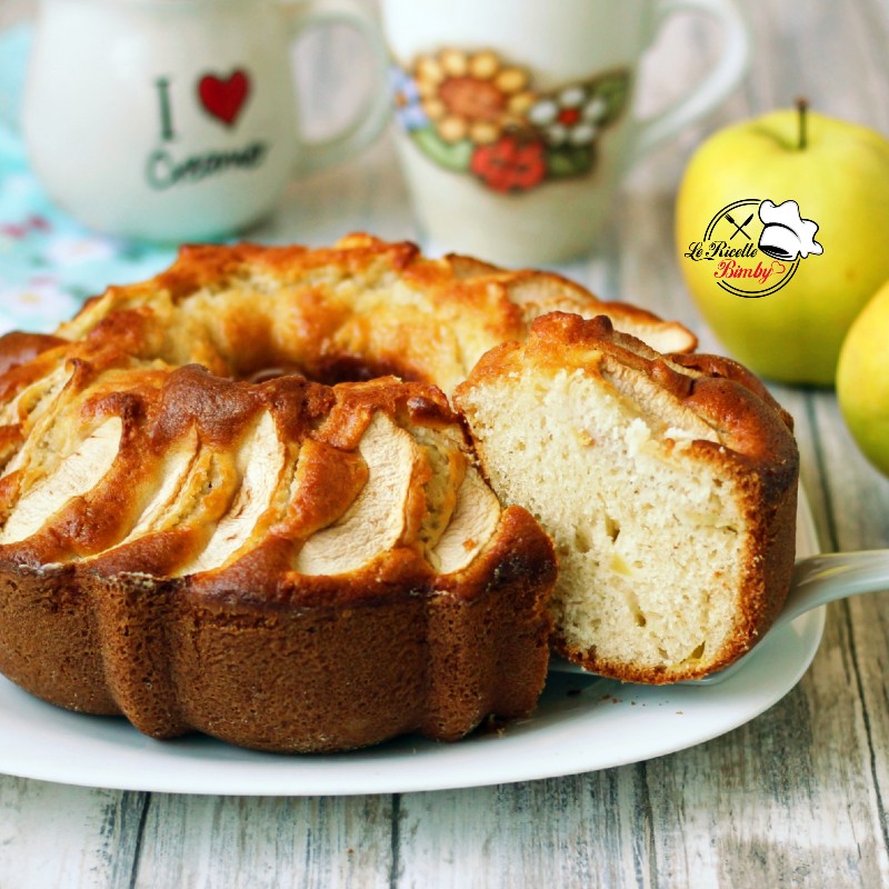CIAMBELLA DI MELE E YOGURT BIMBY