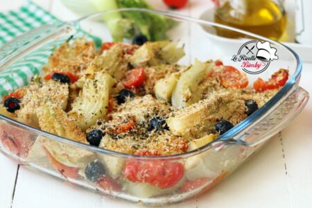 FINOCCHI E POMODORINI GRATINATI BIMBY