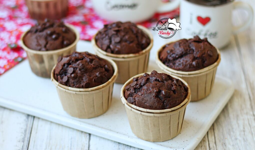MUFFIN MORBIDI AL CIOCCOLATO BIMBY