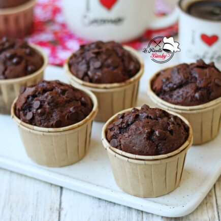 MUFFIN MORBIDI AL CIOCCOLATO BIMBY