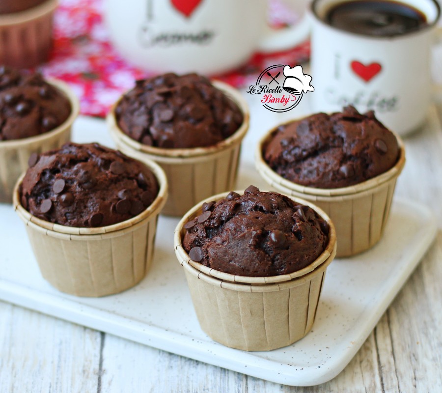 MUFFIN MORBIDI AL CIOCCOLATO BIMBY