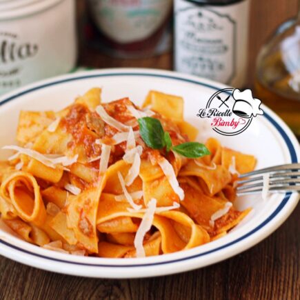 PAPPARDELLE AL SUGO DI SALSICCIA BIMBY