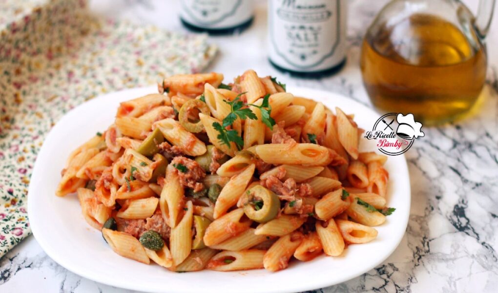 PASTA AL TONNO CON CAPPERI E OLIVE BIMBY | Le Ricette Bimby