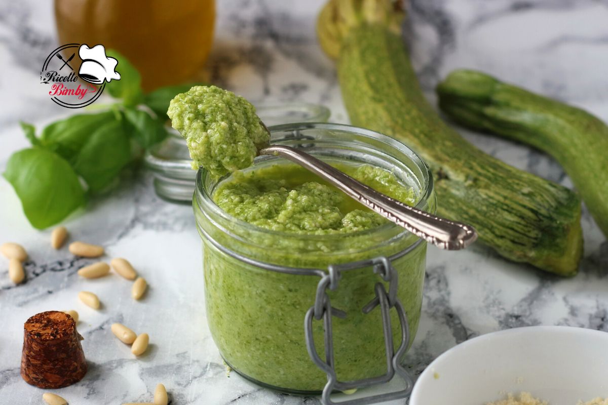 PESTO DI ZUCCHINE CRUDE BIMBY