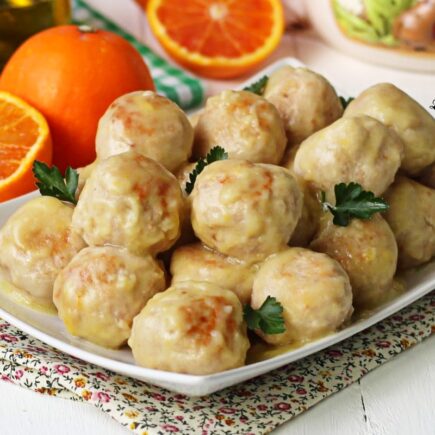 POLPETTE ALL'ARANCIA BIMBY