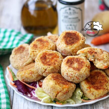 POLPETTE DI PATATE E CAROTE BIMBY