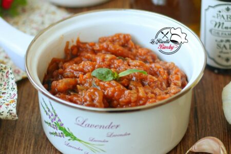 RAGU' DI MELANZANE BIMBY