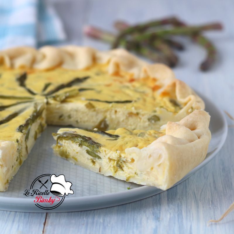 TORTA SALATA AGLI ASPARAGI BIMBY