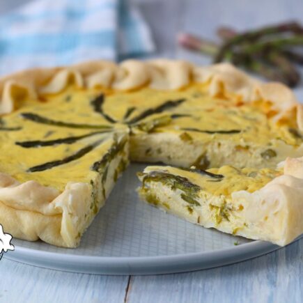 TORTA SALATA AGLI ASPARAGI BIMBY