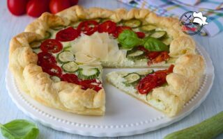 TORTA SALATA TRICOLORE BIMBY